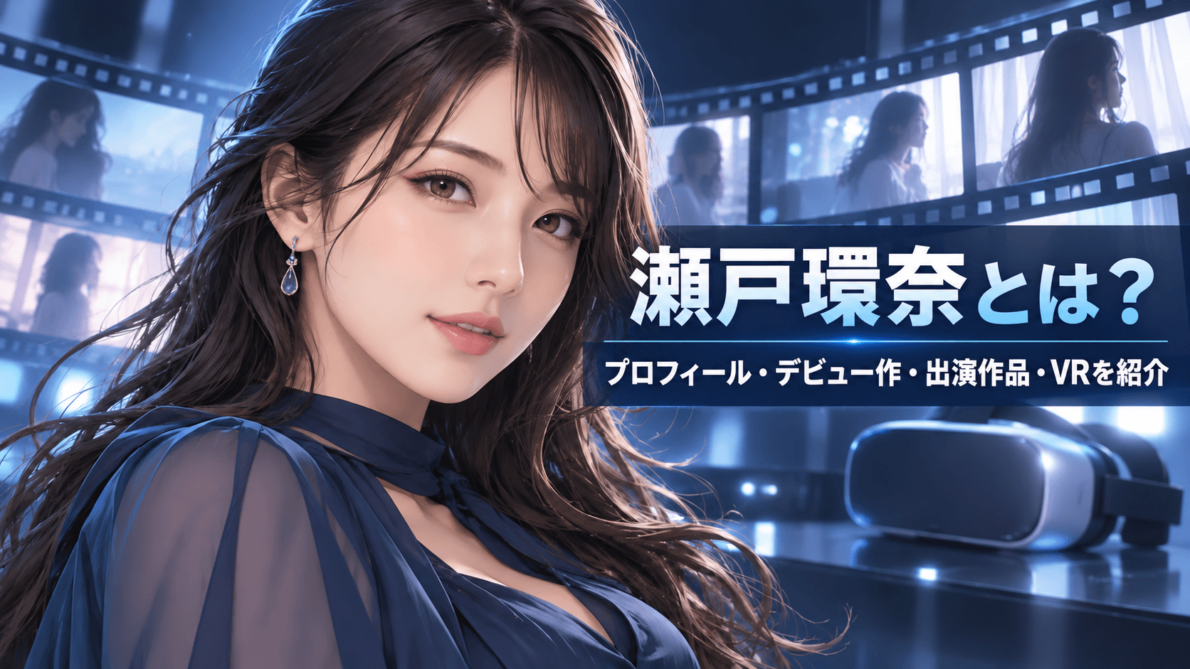 瀬戸環奈のプロフィール・出演作品・VRを紹介する記事のアイキャッチ