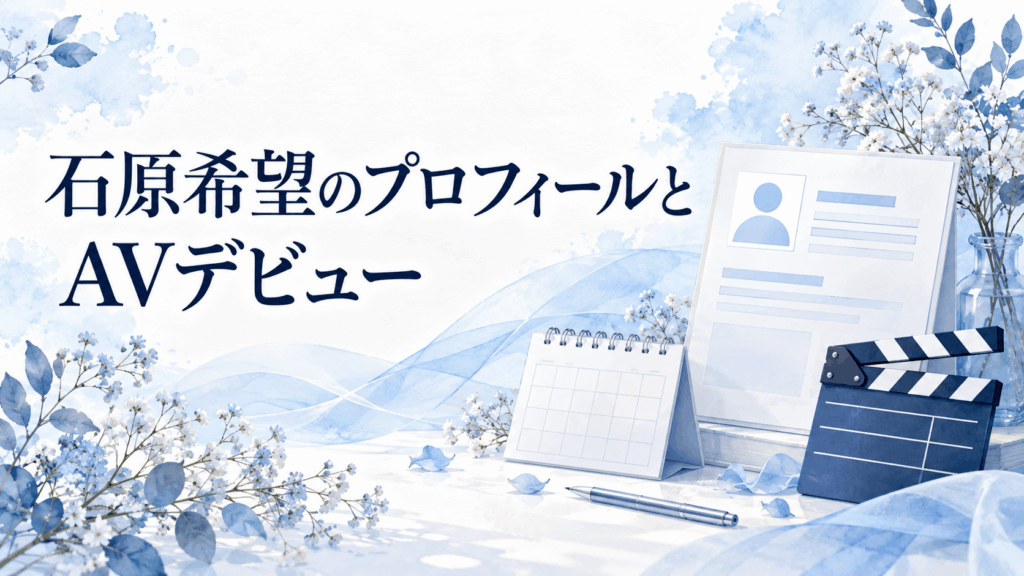 石原希望のプロフィールとAVデビュー