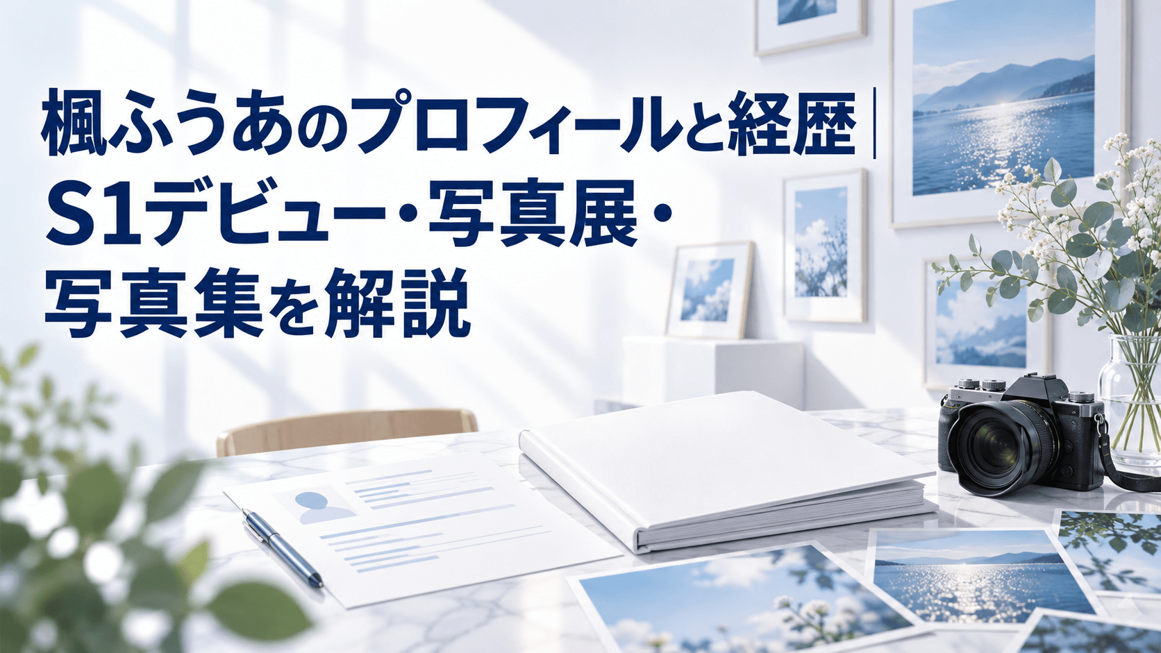 楓ふうあのプロフィールと経歴、S1デビュー・写真展・写真集を紹介する画像