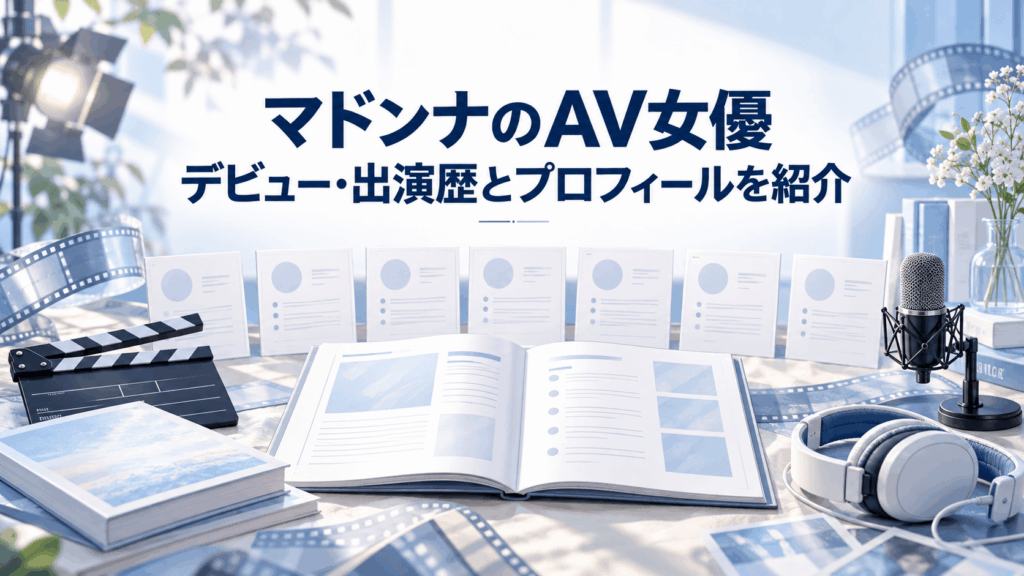 マドンナのAV女優のデビュー・出演歴とプロフィールを紹介する記事のアイキャッチ画像
