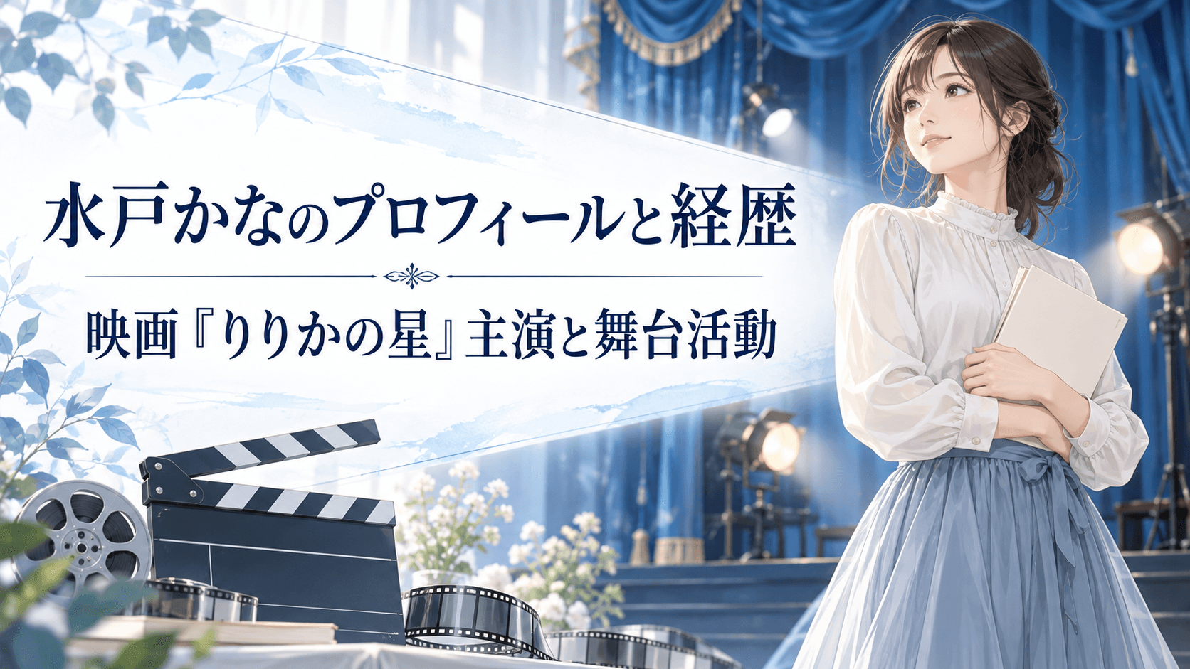 水戸かなのプロフィールと経歴|映画『りりかの星』主演と舞台活動を紹介するイメージ画像