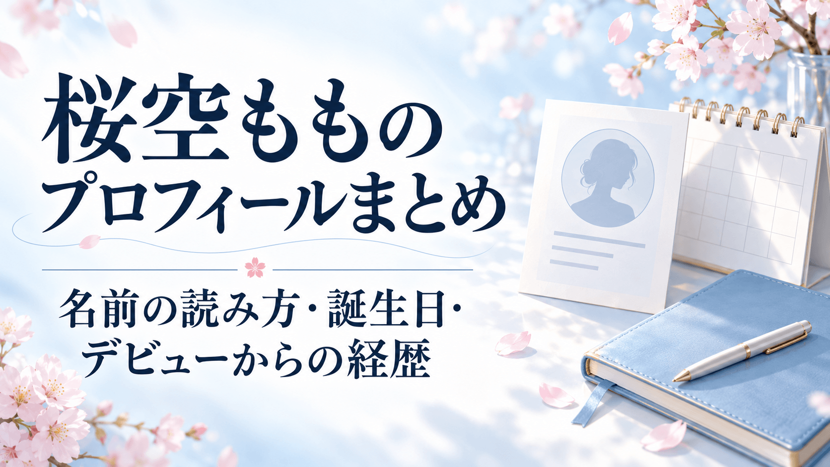 桜空もものプロフィールまとめ｜名前の読み方・誕生日・デビューからの経歴
